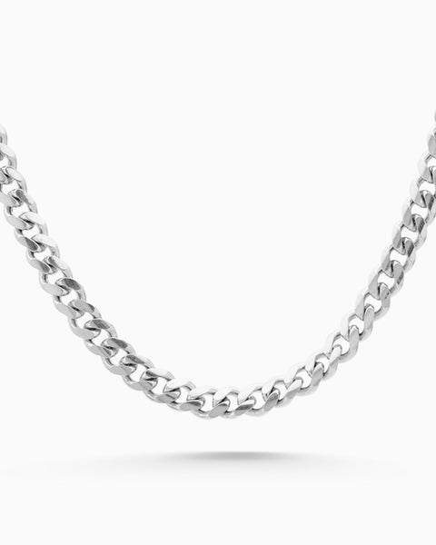 Chunky Curb Necklace | Silver | Ready To Ship