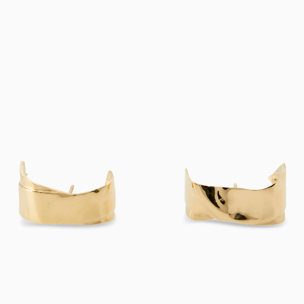 Curl Cuff Earrings | Gold