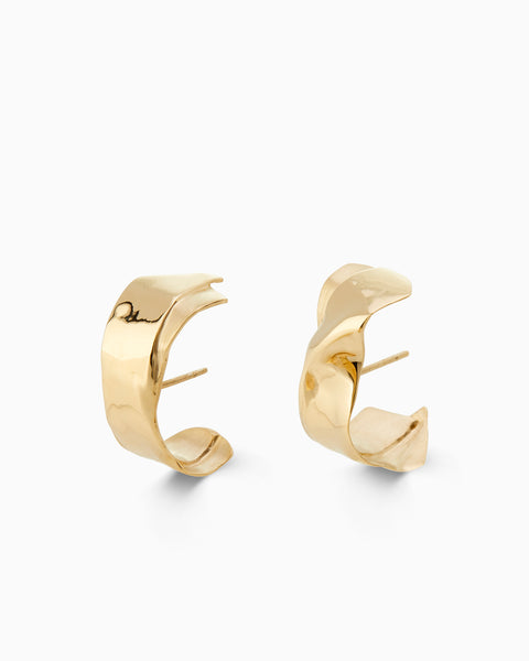 Curl Cuff Earrings | Gold