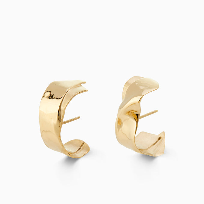 Curl Cuff Earrings | Gold