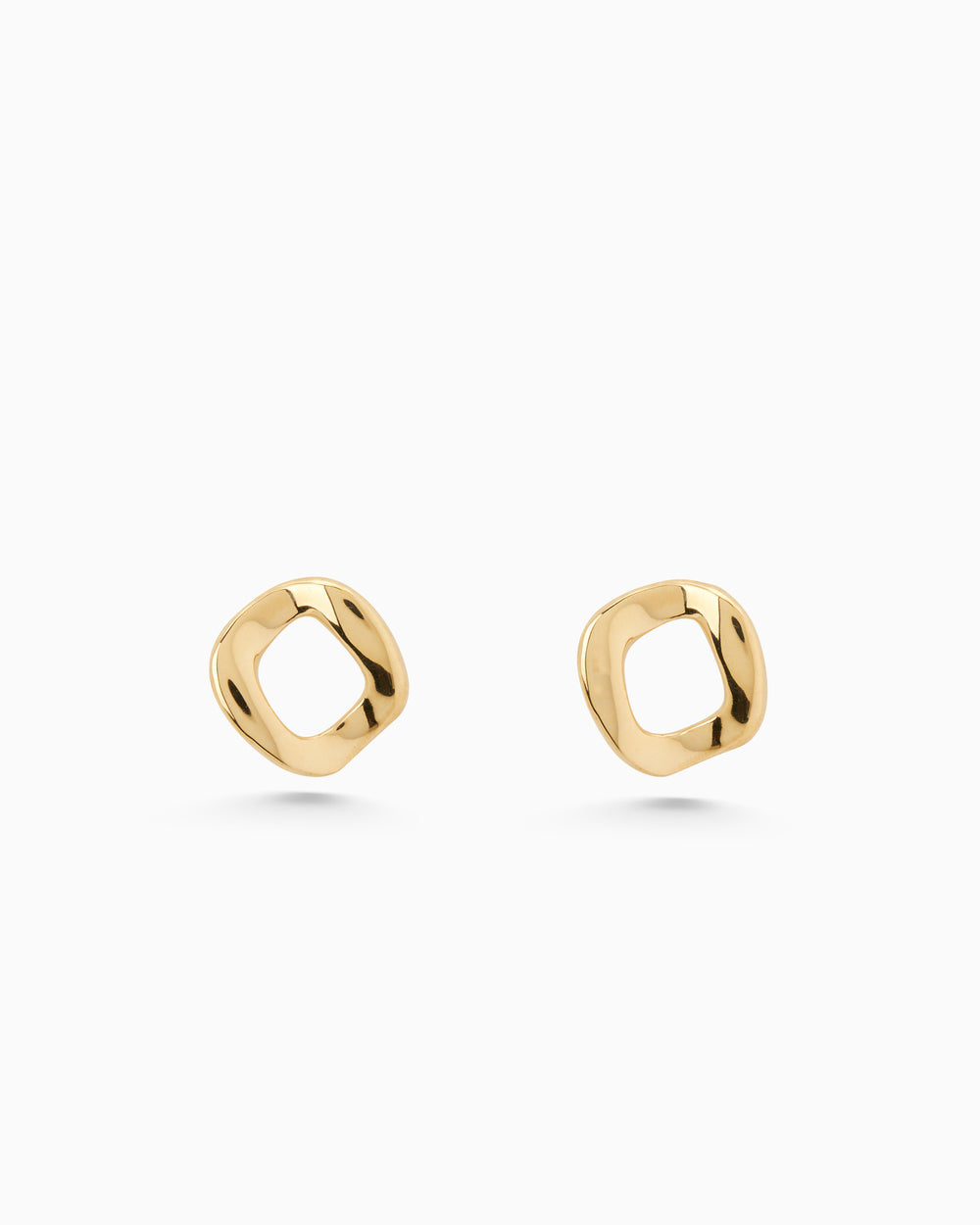 Curve Earrings Mini | Gold