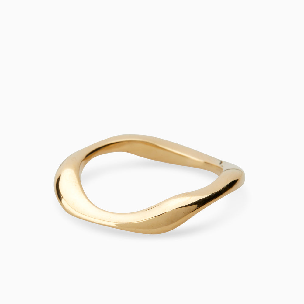 Curve Ring | Solid Gold