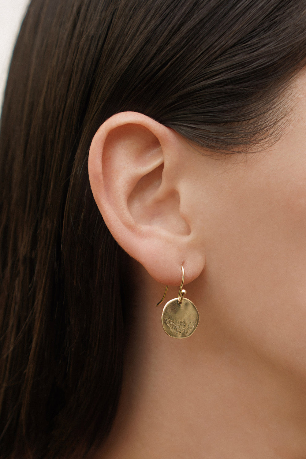 Shale Earrings | Gold