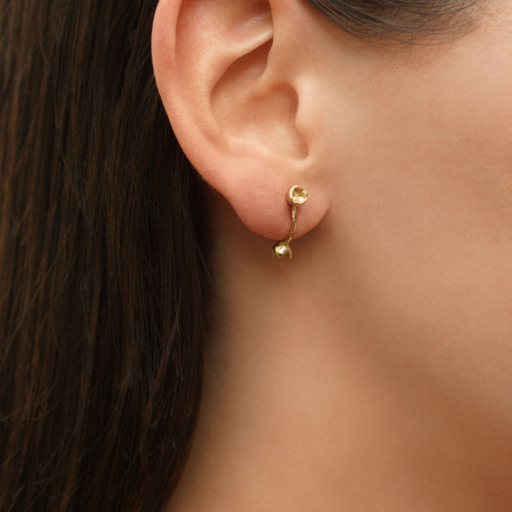 Blossom Earrings | Gold