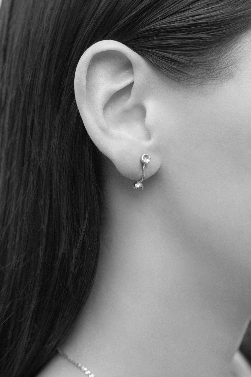 Blossom Earrings | Silver