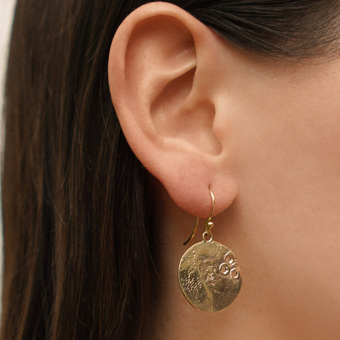 Shale Earrings 1.0 | Gold