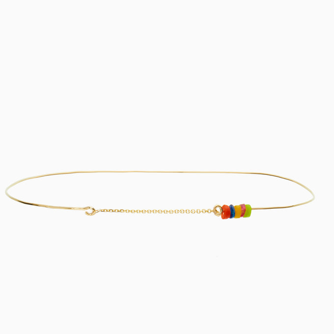 Weave Choker | Solid Gold