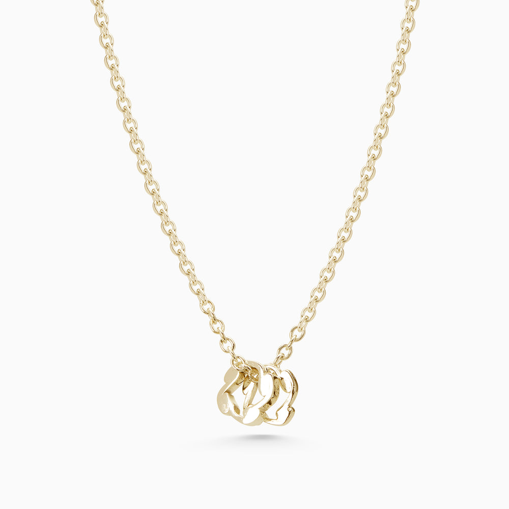 Groove Necklace | Gold