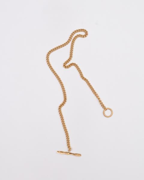 Curb Chain Anklet | Gold