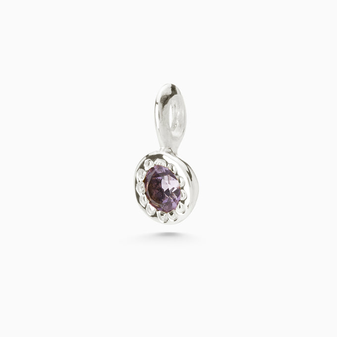 Birthstone Pendant | Silver