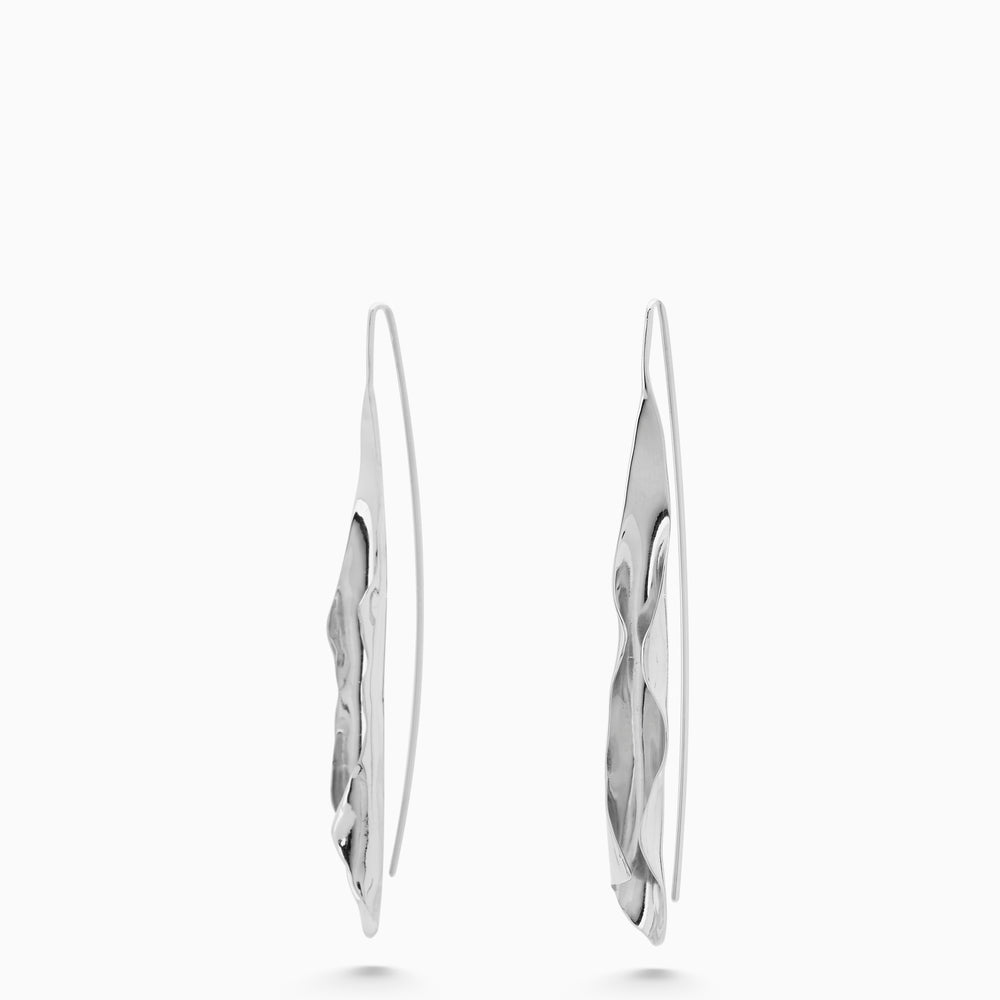 Flare Earrings | Silver