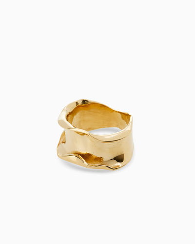 Flare Ring | Solid Gold