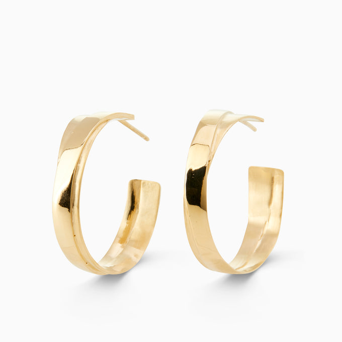 Fringe Hoops Classic | Gold