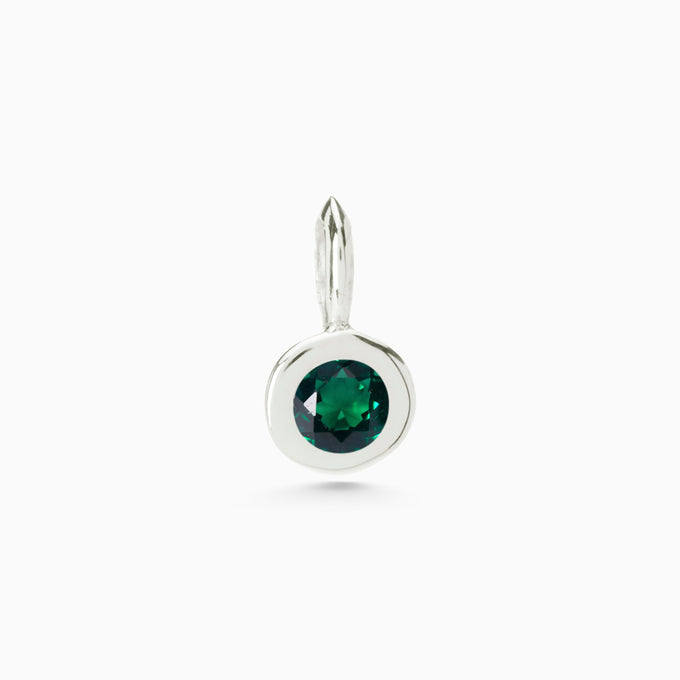 Birthstone Pendant | Silver