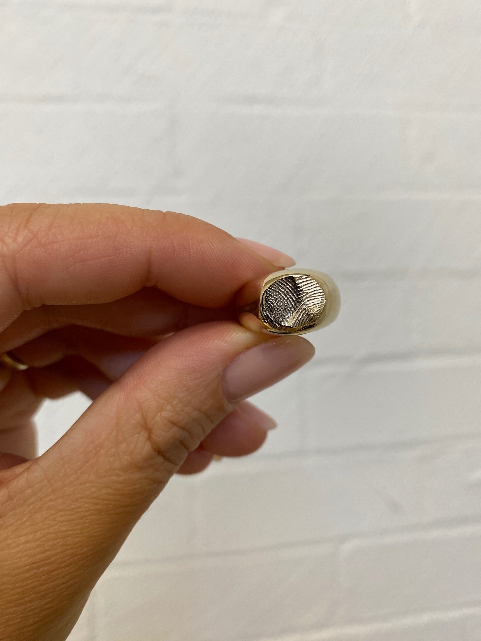 Impression Signet Ring | Silver – Linden Cook Jewellery