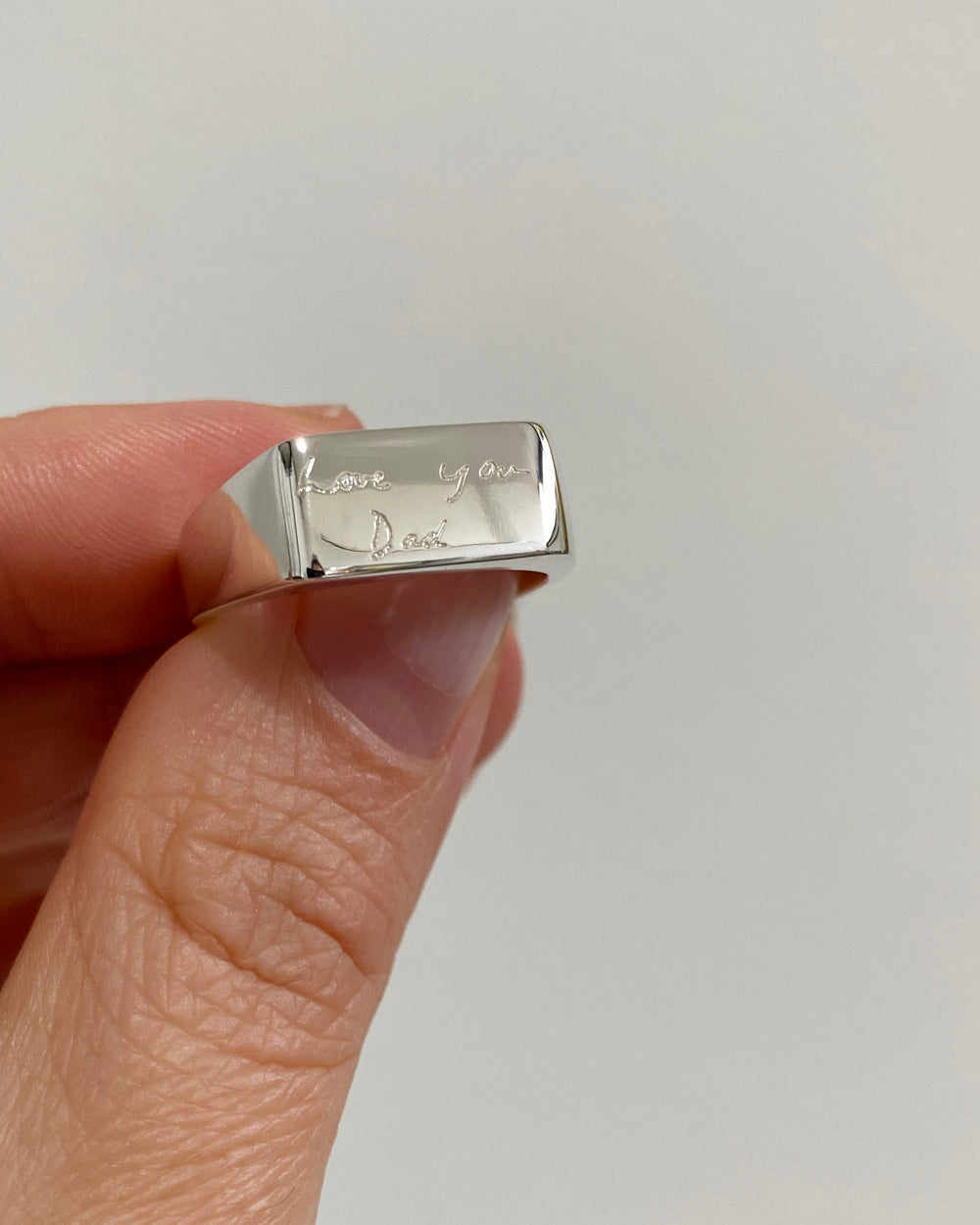 Custom Signet Ring 1.0 | Silver