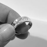 Custom Band Ring | Silver