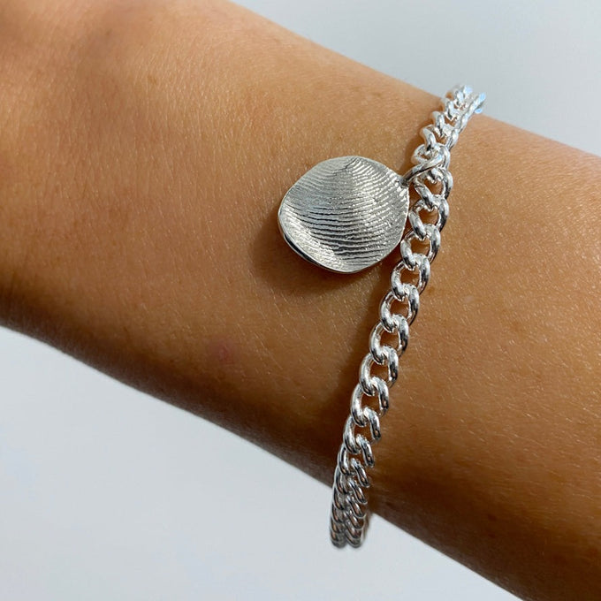 Impression Charm Bracelet | Silver