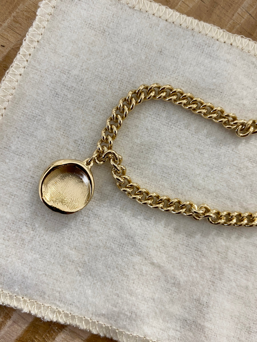 Impression Charm Bracelet | Yellow Gold