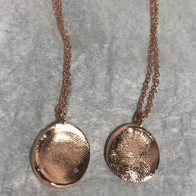 Impression Necklace | Rose Gold