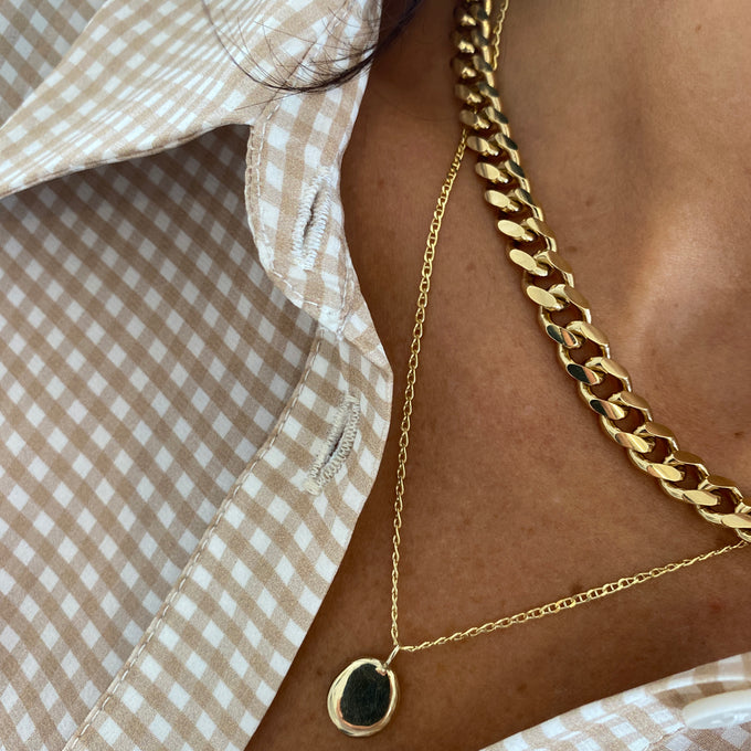 Ingot Necklace 2.0 | Gold