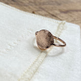 Impression Ring | Rose Gold