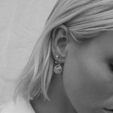Shale Earrings | Silver