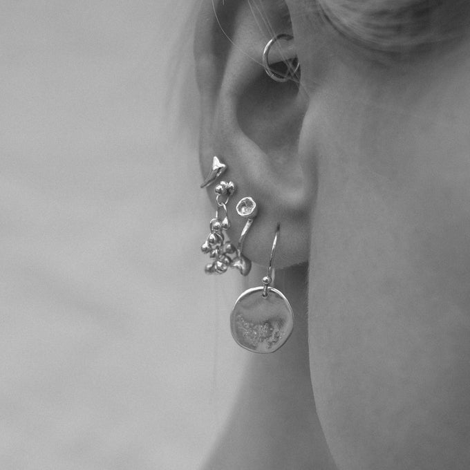 Blossom Earrings | Silver