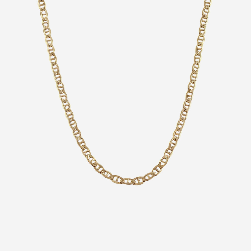 Flat Marine Chain | Gold