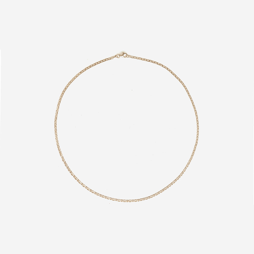 Flat Marine Chain | Gold