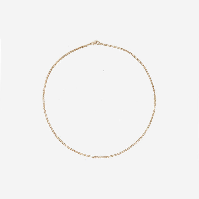 Flat Marine Chain | Gold