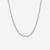Flat Marine Chain | Sterling Silver