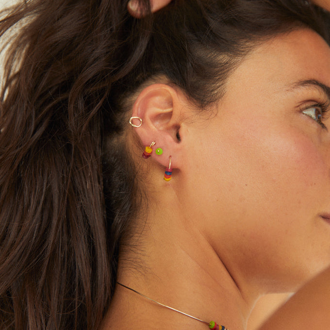 The Resin Stud | Solid Gold
