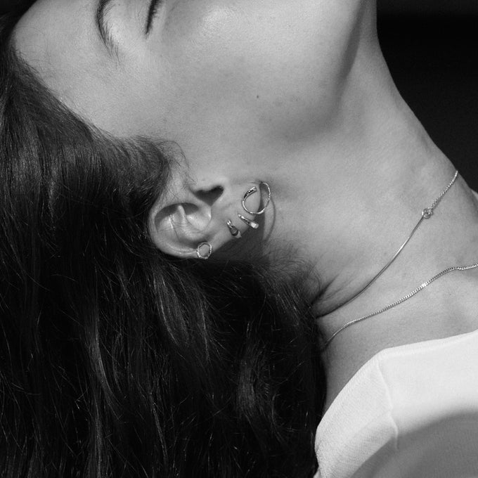 Arc Earring | Silver
