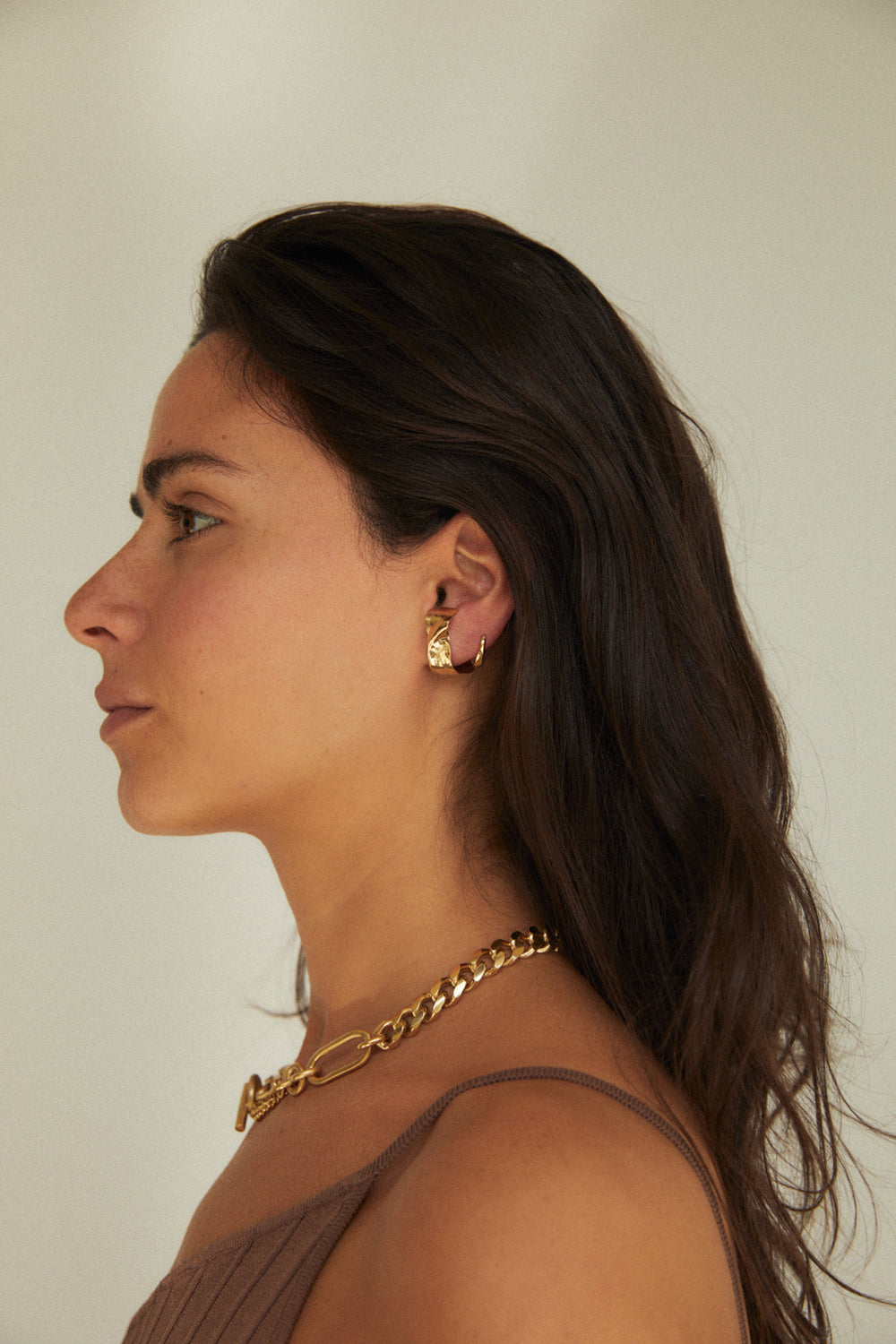 Curl Cuff Earrings | Gold