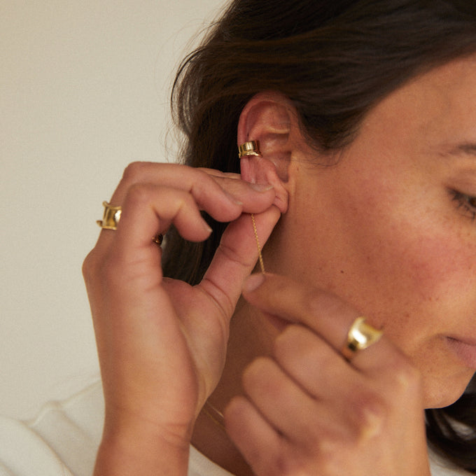 Flare Ring | Solid Gold