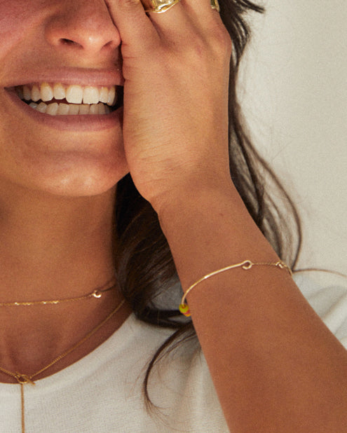 Weave Bracelet | Solid Gold