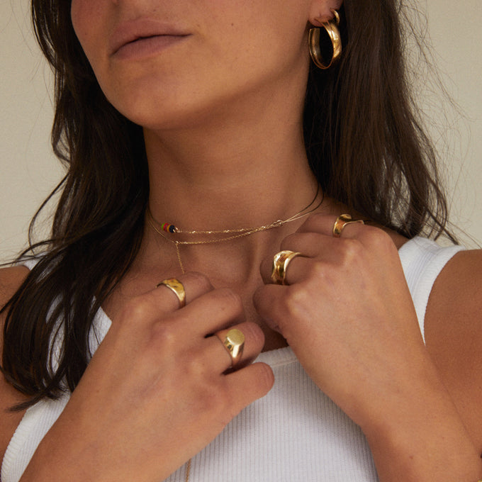 Flare Ring | Solid Gold