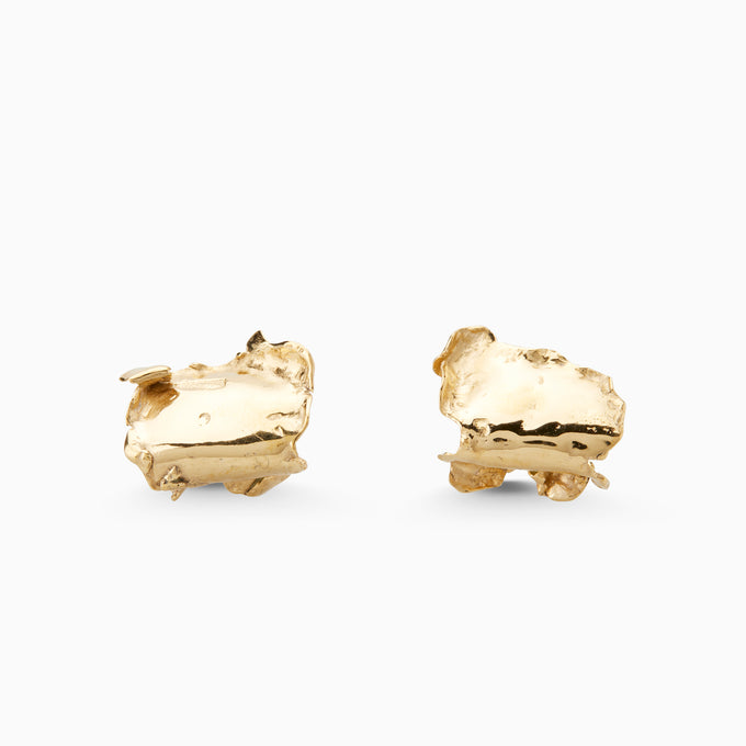 Lava Lobe Cuffs | Gold