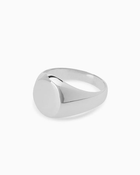 Signature Signet Ring | Silver
