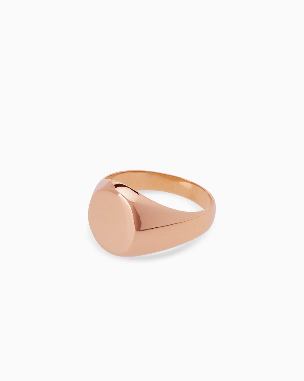 Custom Signet Ring | Rose Gold