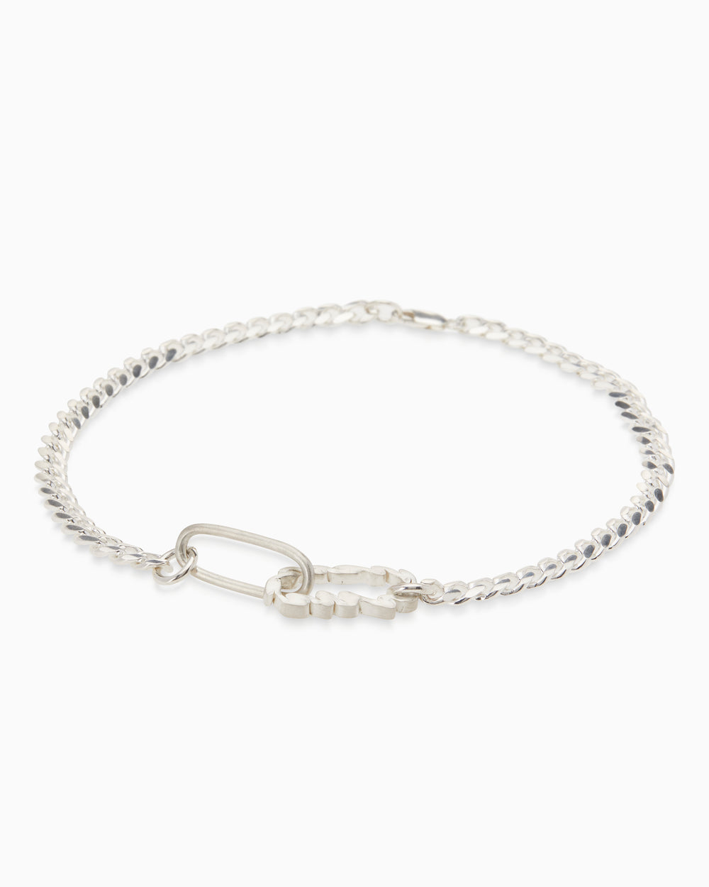 Vault Trim Necklace | Silver