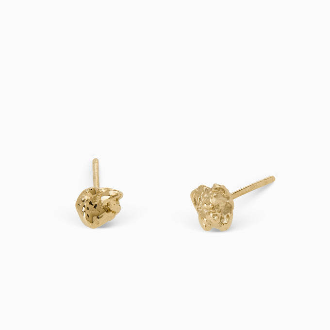 Ingot Studs | Gold