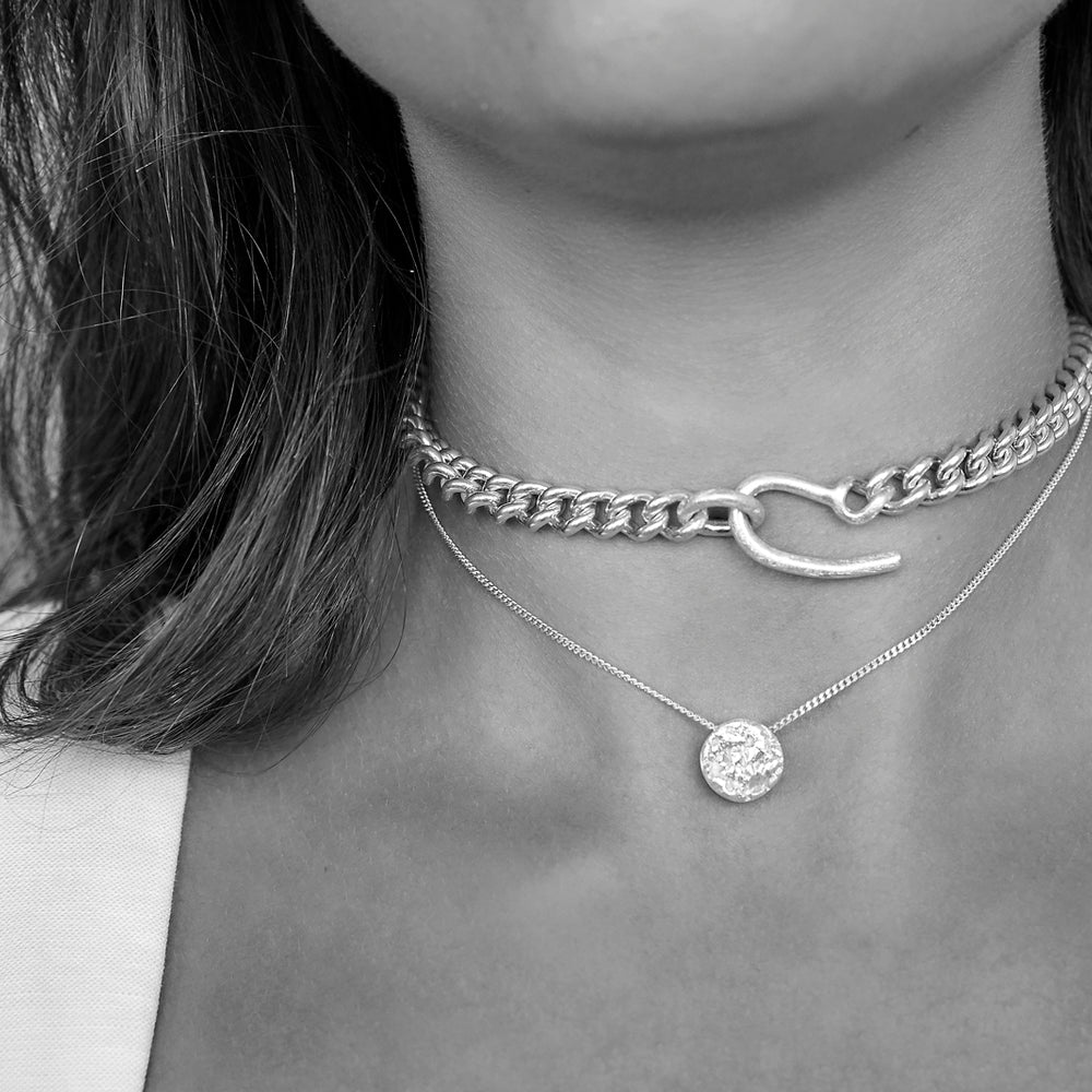 Chunky Curb Choker | Gold