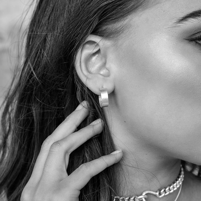 Chunky Curb Choker | Silver