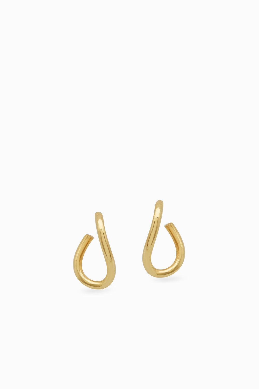 Link Earrings |  Gold