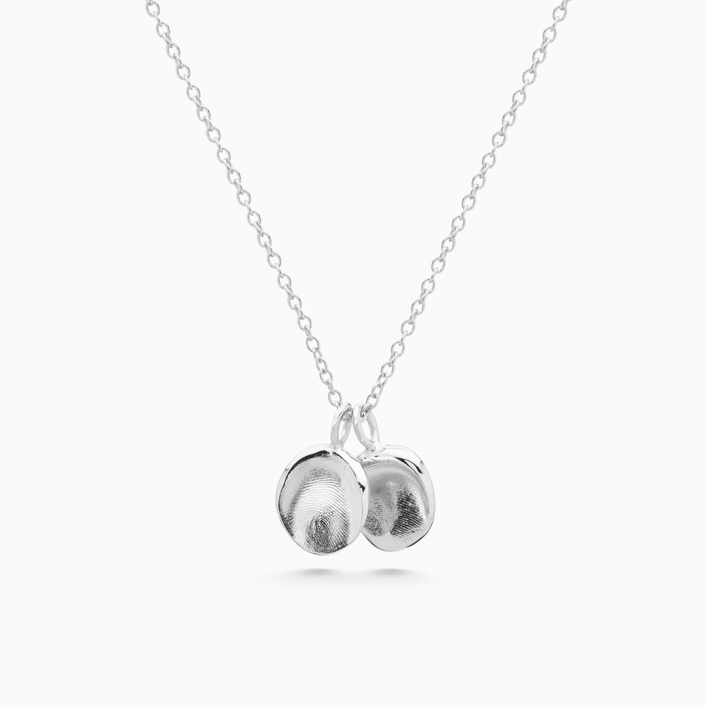 Impression Necklace | Silver