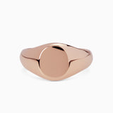 Custom Signet Ring Petite | Rose Gold