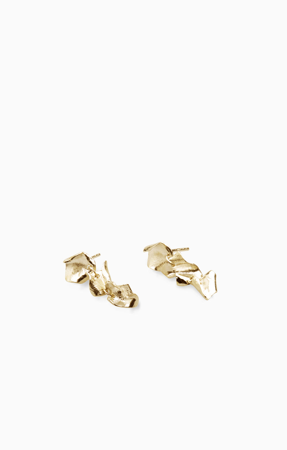 Mini Veil Earrings 2.0 |  Gold