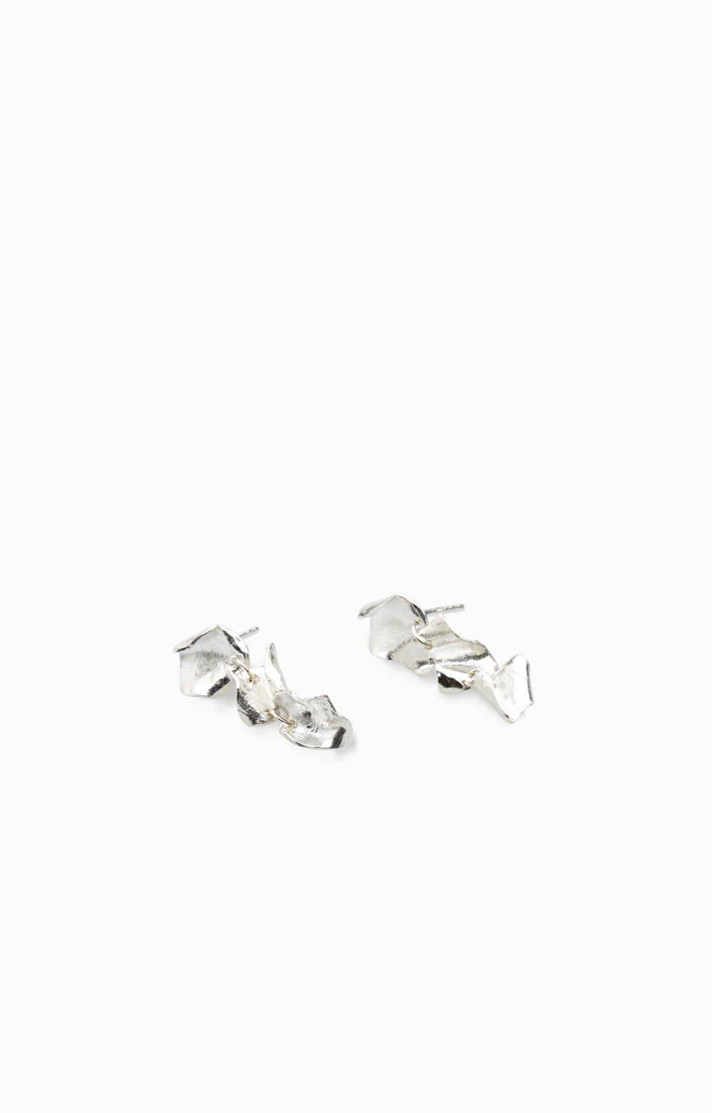 Mini Veil Earrings 2.0 |  Silver